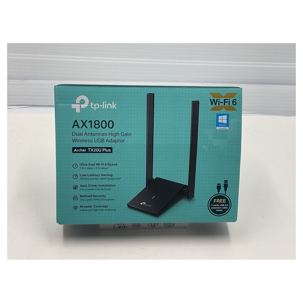 TP-Link AX1800 Dual Antennas Wi-Fi 6 USB‎ Adapter